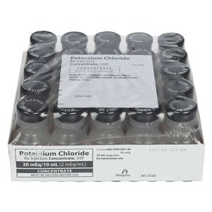 Potassium Chloride for Animal Use 20 mEq/10 ml 25 ct - Item # 1093RX