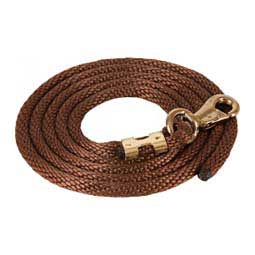 Braided Rope Horse Lead Brown - Item # 10954
