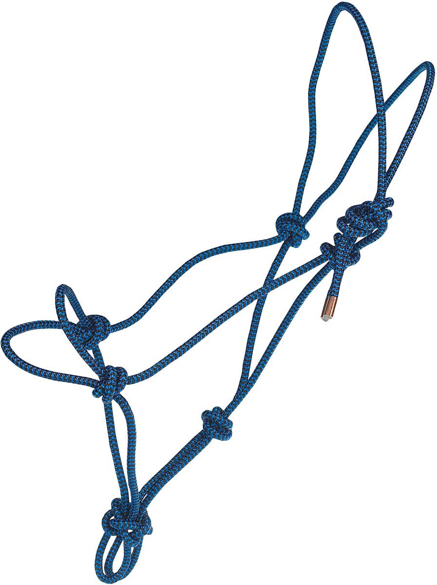Valley Vet - Knotted Rope Horse Halter Mustang Manufacturing - Halters ...