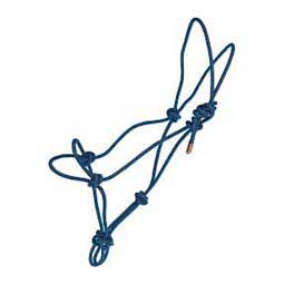 Knotted Rope Horse Halter Blue/Black - Item # 10956