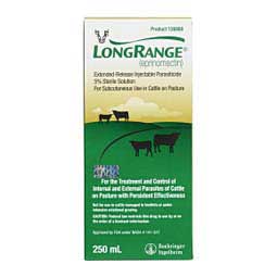 LongRange Extended-Release Parasiticide for Cattle 250 ml - Item # 1101RX