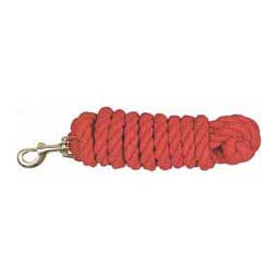 Cotton Rope Horse Lead Red - Item # 11038