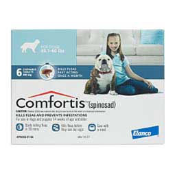 Comfortis Chewable Tablets Dogs and Cats Dog 40-60 lbs 6 ct - Item # 1106RX
