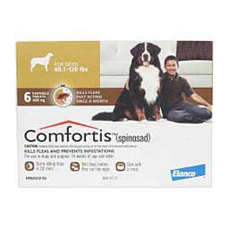 Comfortis Chewable Tablets Dogs and Cats Dog 60-120 lbs 6 ct - Item # 1107RX