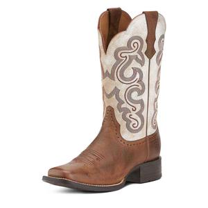 Quickdraw Regular Calf 11-in Cowgirl Boots Sandstorm - Item # 11102