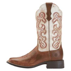 Quickdraw Regular Calf 11-in Cowgirl Boots Sandstorm - Item # 11102