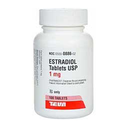 Estradiol 1 mg 100 ct - Item # 1118RX