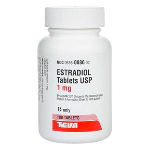Estradiol 1 mg 100 ct - Item # 1118RX