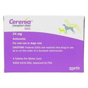 Cerenia for Dogs 24 mg 4 ct - Item # 1132RX