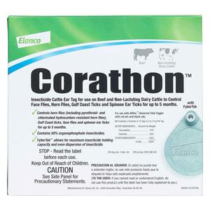 Corathon Insecticide Cattle Ear Tags