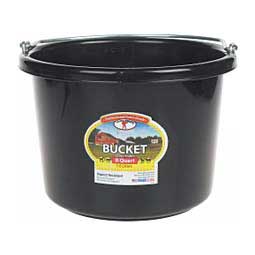 Impact Resistant 8 Quart Feed & Water Bucket Black - Item # 11421