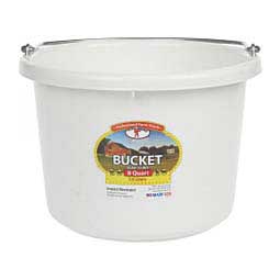 Impact Resistant 8 Quart Feed and Water Bucket White - Item # 11421