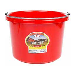 Impact Resistant 8 Quart Feed & Water Bucket Red - Item # 11421