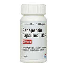 Gabapentin for Dogs and Cats 300 mg 100 ct capsules - Item # 1145RX