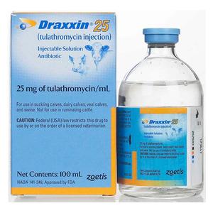 Draxxin 25 Solution 100 ml - Item # 1148RX