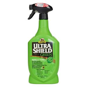 UltraShield Green Fly Spray Repellent for Horses, Ponies, Foals and Dogs 1 quart - Item # 11504