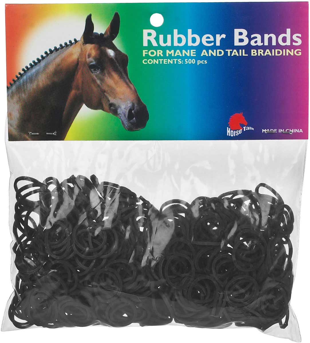 Package of 450 Silicon Horse/Pony Gel Mane and Tail Braiding Bands Colors! 