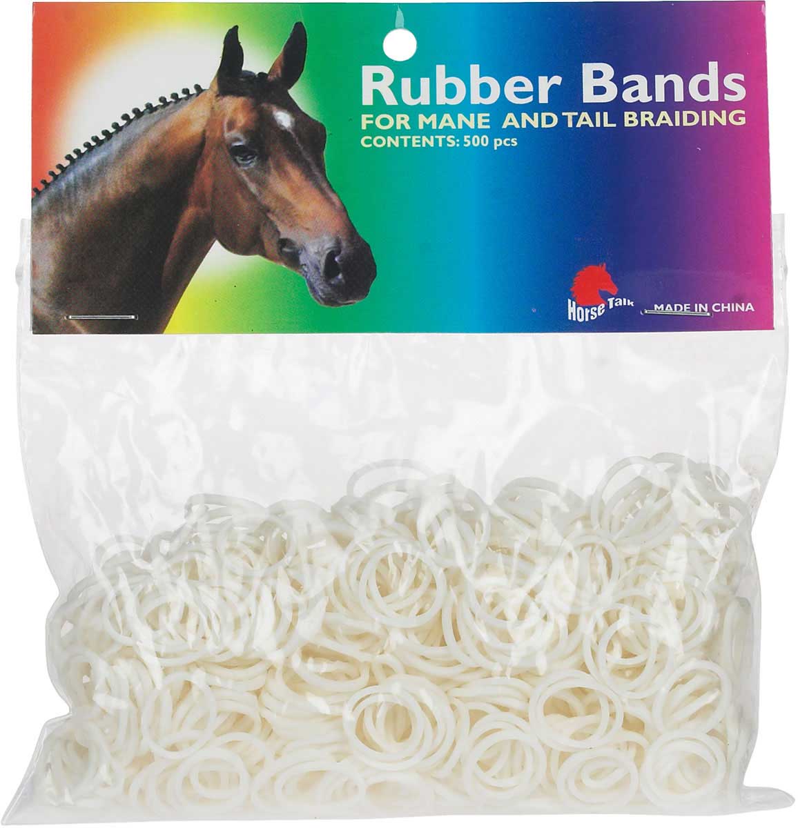 Horse Hair Rubber Bands for Braiding and Banding Super Natural
