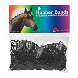 Band-It Rubber Bands for Mane and Tail Braiding Black - Item # 11527