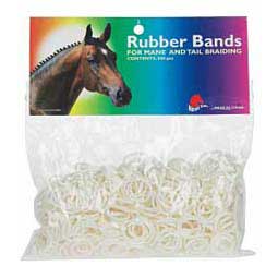 Band-It Rubber Bands for Mane and Tail Braiding White - Item # 11527
