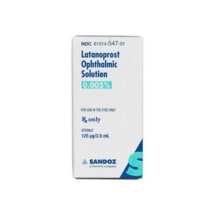 Latanoprost Ophthalmic 0.005% 2.5 ml - Item # 1159RX