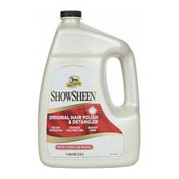 ShowSheen Original Hair Polish & Detangler for Horses 1 gallon - Item # 11605