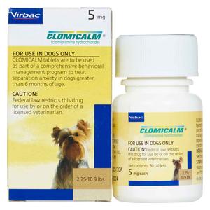 Clomicalm for Dogs 5 mg 30 ct - Item # 1160RX