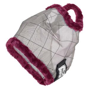 SuperMask II Classic Horse Fly Mask without Ears Gray/Maroon - Item # 11647