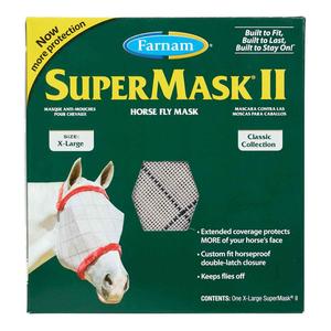 SuperMask II Classic Horse Fly Mask without Ears XL - Item # 11647