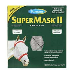 SuperMask II Classic Horse Fly Mask without Ears XL - Item # 11647