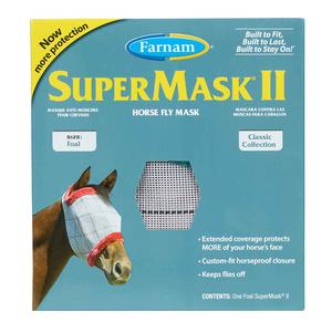 SuperMask II Classic Horse Fly Mask without Ears Foal - Item # 11647
