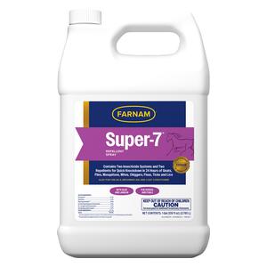 Equicare Flysect Super-7 Repellent Fly Spray 1 gallon - Item # 11667