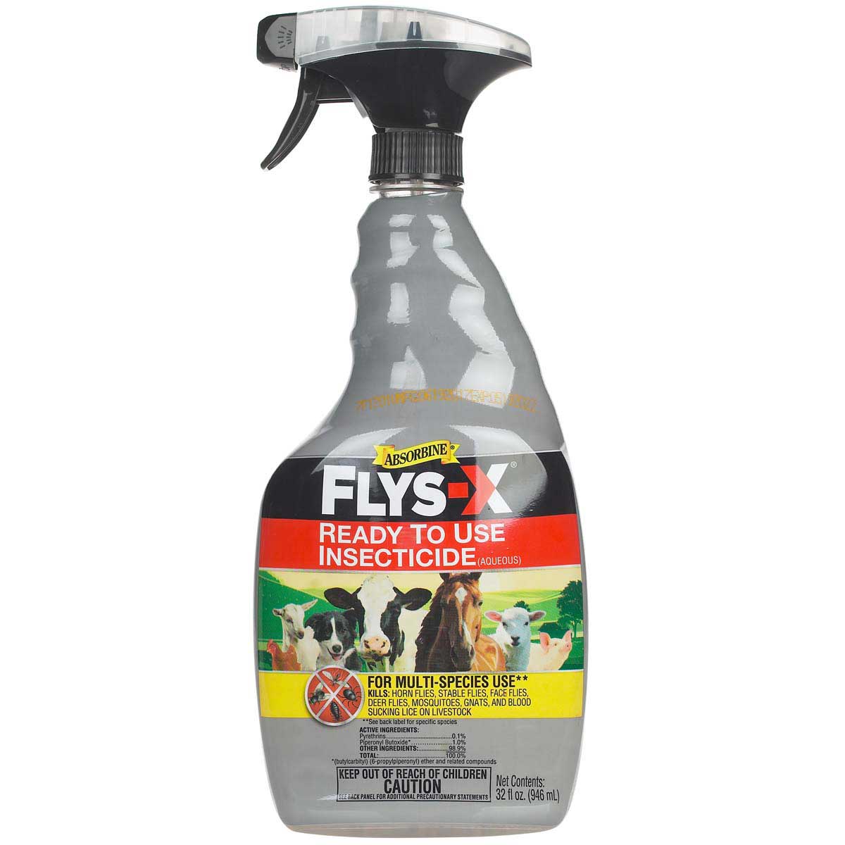 Flys-X Ready to Use Insecticide Fly Spray for Livestock W F Young