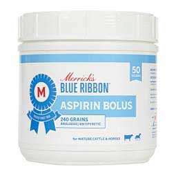 Aspirin Bolus for Animal Use 240 grain/50 ct - Item # 11731