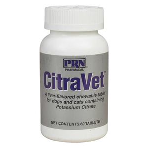 CitraVet Potassium Citrate for Dogs and Cats 675 mg 60 ct - Item # 1175RX