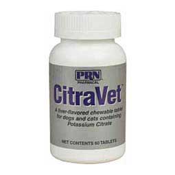 CitraVet Potassium Citrate for Dogs & Cats 675 mg 60 ct - Item # 1175RX