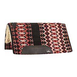 Sensorflex Felt Horse Saddle Pad Black Rose - Item # 11787