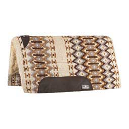 Sensorflex Felt Horse Saddle Pad Cream Chestnut - Item # 11787