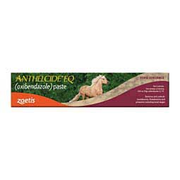 Anthelcide EQ Paste Horse Dewormer Single dose - Item # 11812