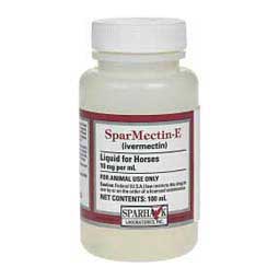 Sparmectin-E 1% Ivermectin for Horses 100 ml - Item # 1186RX
