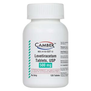 Levetiracetam 500 mg 120 ct - Item # 1187RX