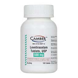 Levetiracetam for Dogs & Cats 500 mg/120 ct - Item # 1187RX