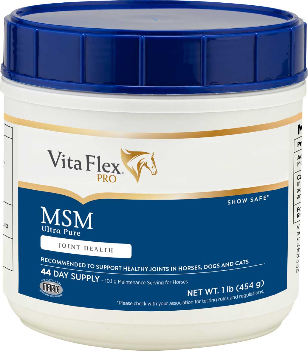 Vita Flex MSM Ultra Pure Methylsulfonylmethane for Horses, Dogs and Cats  Vita Flex Nutrition - MSM |