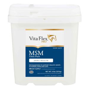 MSM Ultra Pure Methylsulfonylmethane for Horses, Dogs and Cats 4 lb (179 days) - Item # 11958