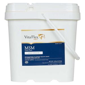 MSM Ultra Pure Methylsulfonylmethane for Horses, Dogs and Cats 10 lb (447 days) - Item # 11959