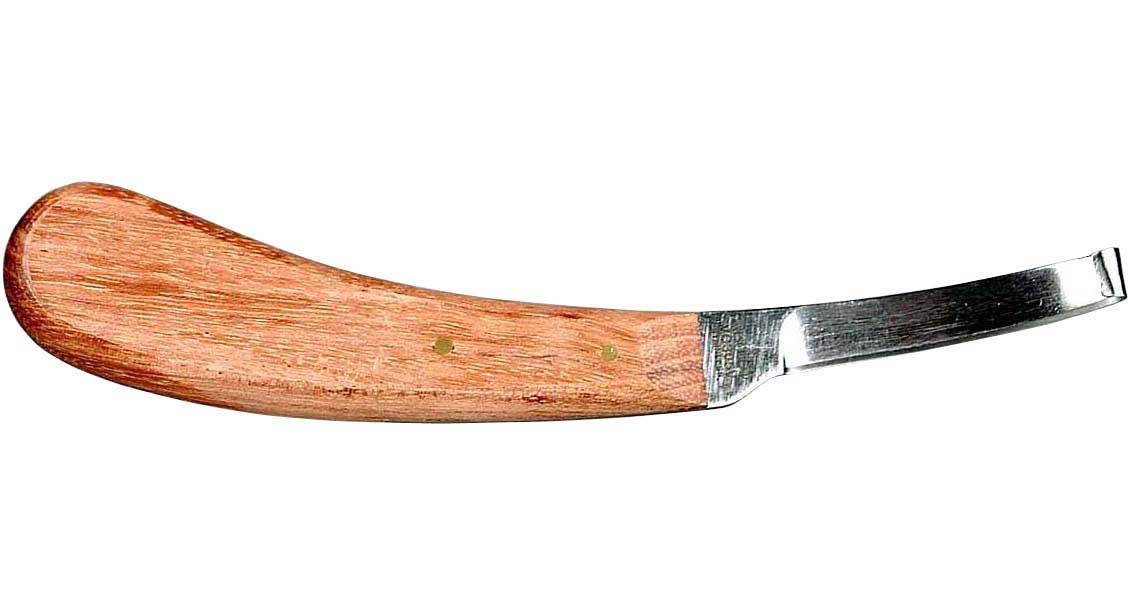 HOOF KNIFE NARROW BLADE - LEFT HANDED
