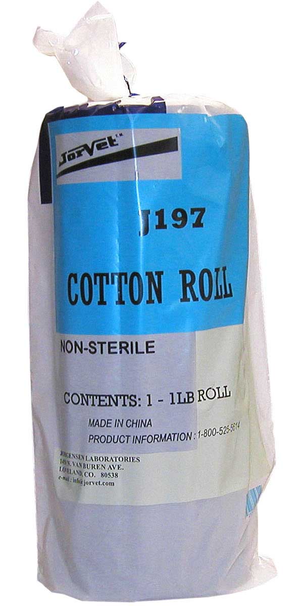 US Cotton Absorbent, Non Sterile, Cotton Roll 1 lb 