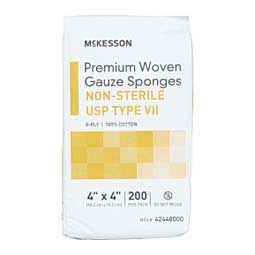 Non-Sterile Gauze Sponges 4'' x 4'' (200 ct) - Item # 12135