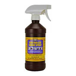 Controlled Iodine Spray Antiseptic & Disinfectant for Animal Use 16 oz - Item # 12260