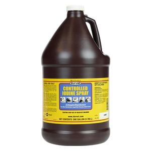 Controlled Iodine Spray Antiseptic and Disinfectant for Animal Use 1 gallon - Item # 12261